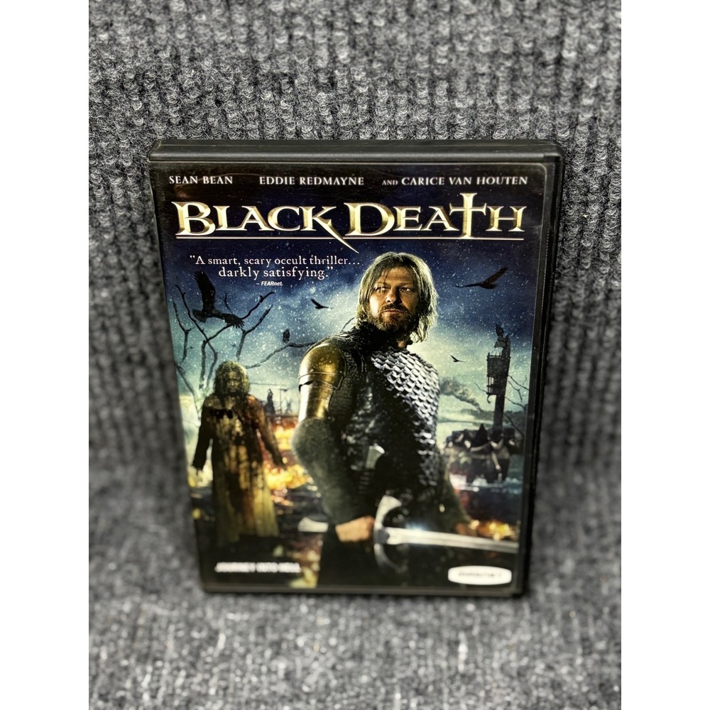 Black Death(DVD, 2010)Sean Bean Eddie Redmayne Gothic Horror Occult Thriller New